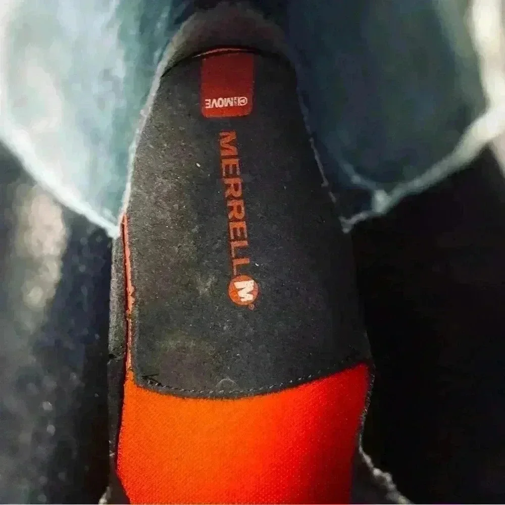 Merrell‎ Realm Black Leather Pull On Boot Men’s Size 8